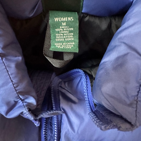 EMS WOMENS PUFFER VEST BLUE - Picture 7 of 8